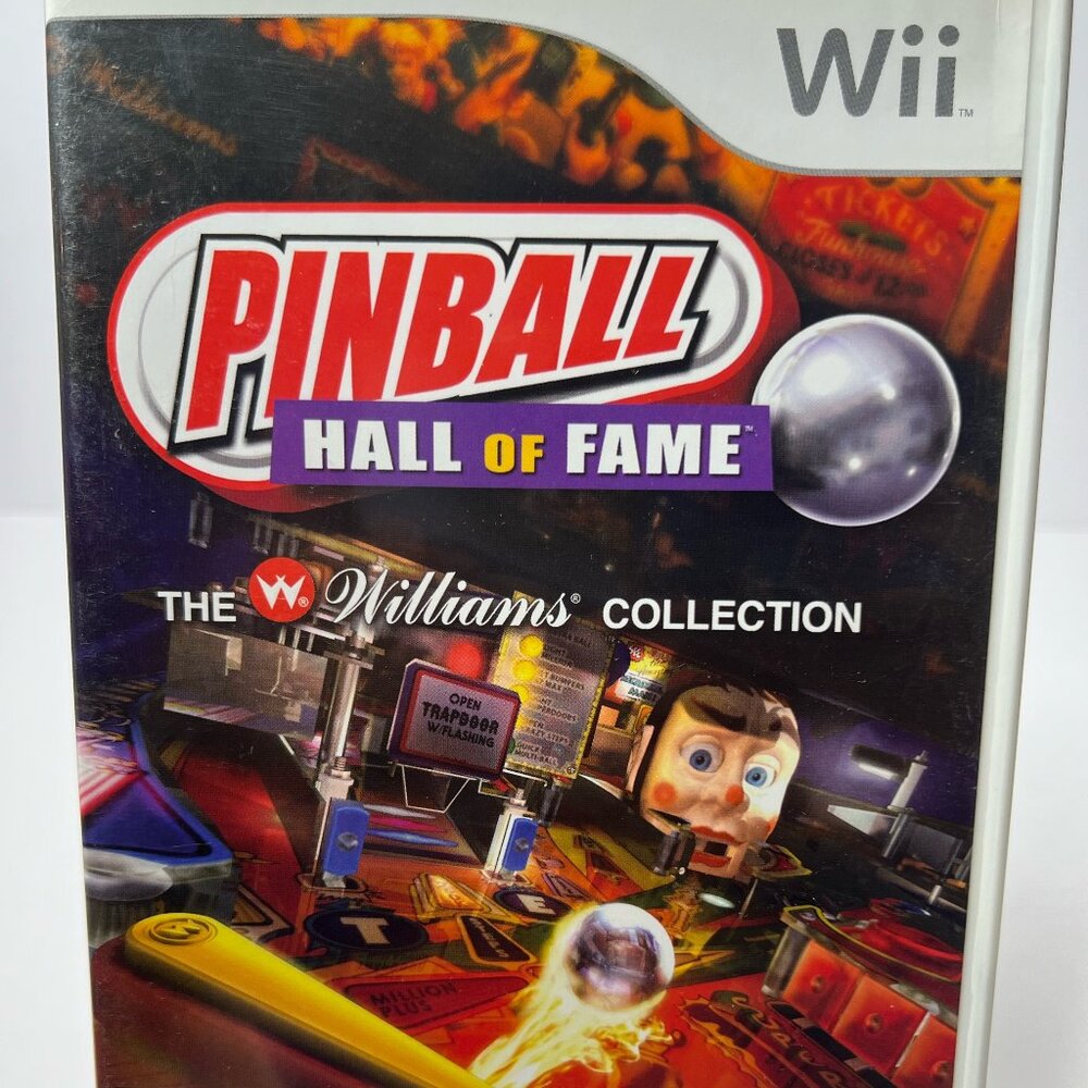 Pinball Hall of Fame The Williams Collection Complete w/ Manual (Nintendo Wii)